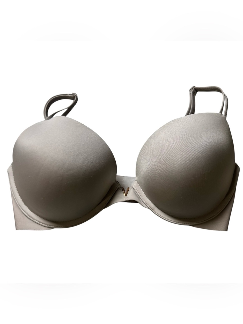 32DD Victoria's Secret Padded Push Up Bra Light Gray